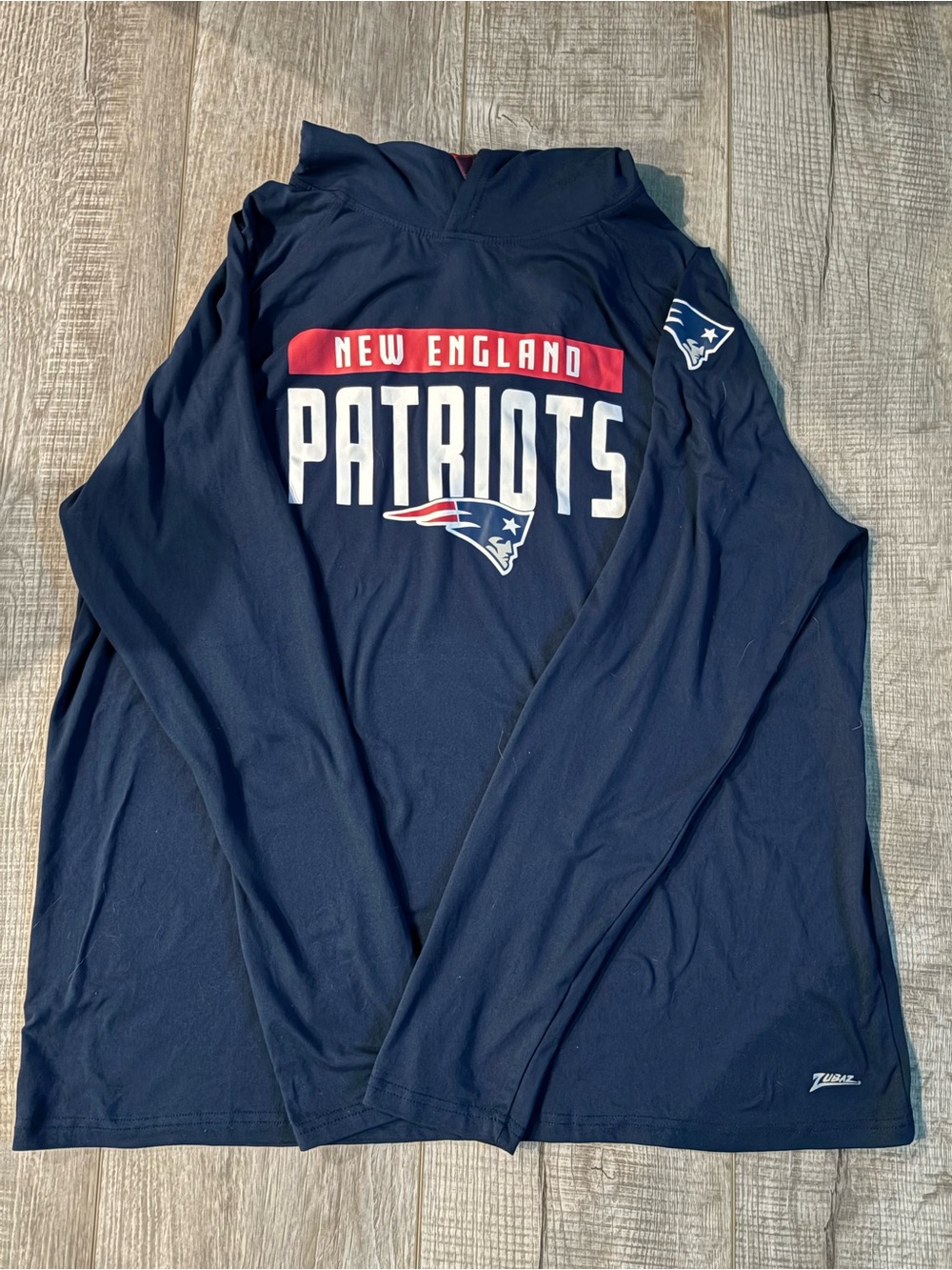 Zubaz New England Patriots Performance Hoodie XXL NWOT